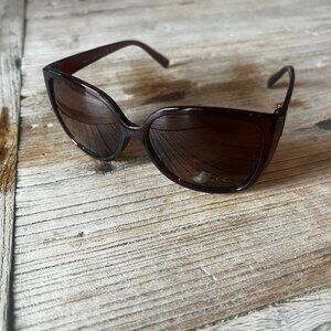 Bondi Oversized Square Sunglasses, Brown Tortoiseshell, New With Tags